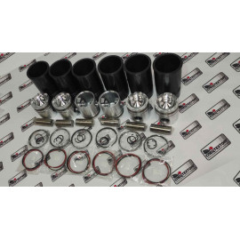 Поршневая группа в сборе на 4 кольца ДВС Cummins NTA855 3804407 3801826