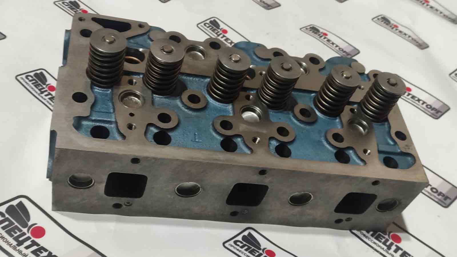 Головка блока цилиндров (ГБЦ) в сборе Doosan DE12 65.03101-6605 Головка блока цилиндров (ГБЦ) в сборе Doosan DE12 65.03101-6605