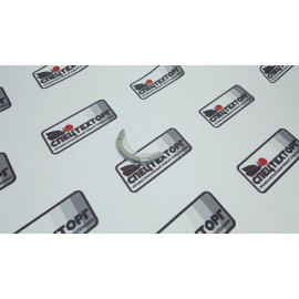 Упорное полукольцо коленвала Komatsu s6d95l 6204-21-8500