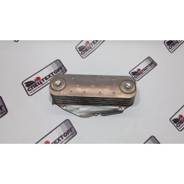 Масляный радиатор (теплообменник) Weichai WD10 4110000556072 Масляный радиатор (теплообменник) Weichai WD10 4110000556072