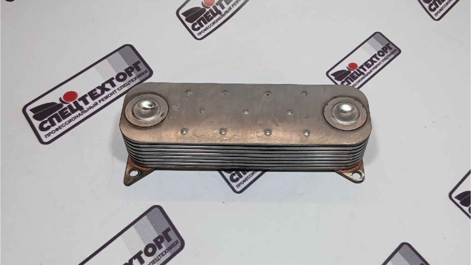 Масляный радиатор (теплообменник) Weichai WD615 61500010334 Масляный радиатор (теплообменник) Weichai WD615 61500010334