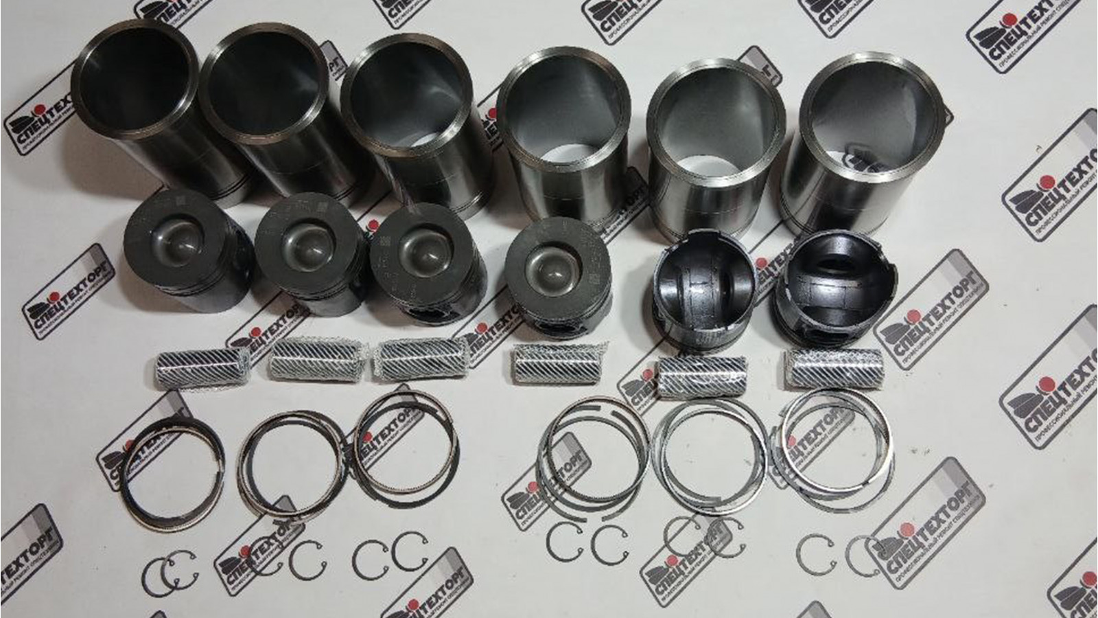 Поршневая группа в сборе Yuchai YC6108G 340-9000200-H Поршневая группа в сборе Yuchai YC6108G 340-9000200-H