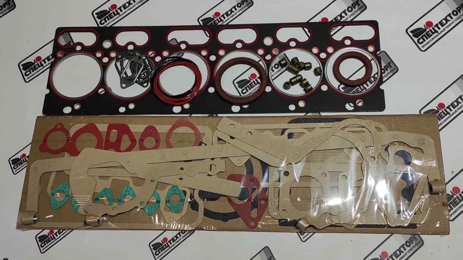 Комплект прокладок ДВС (верх+низ) Yuchai YC6108G 860123947 Комплект прокладок ДВС (верх+низ) Yuchai YC6108G 860123947