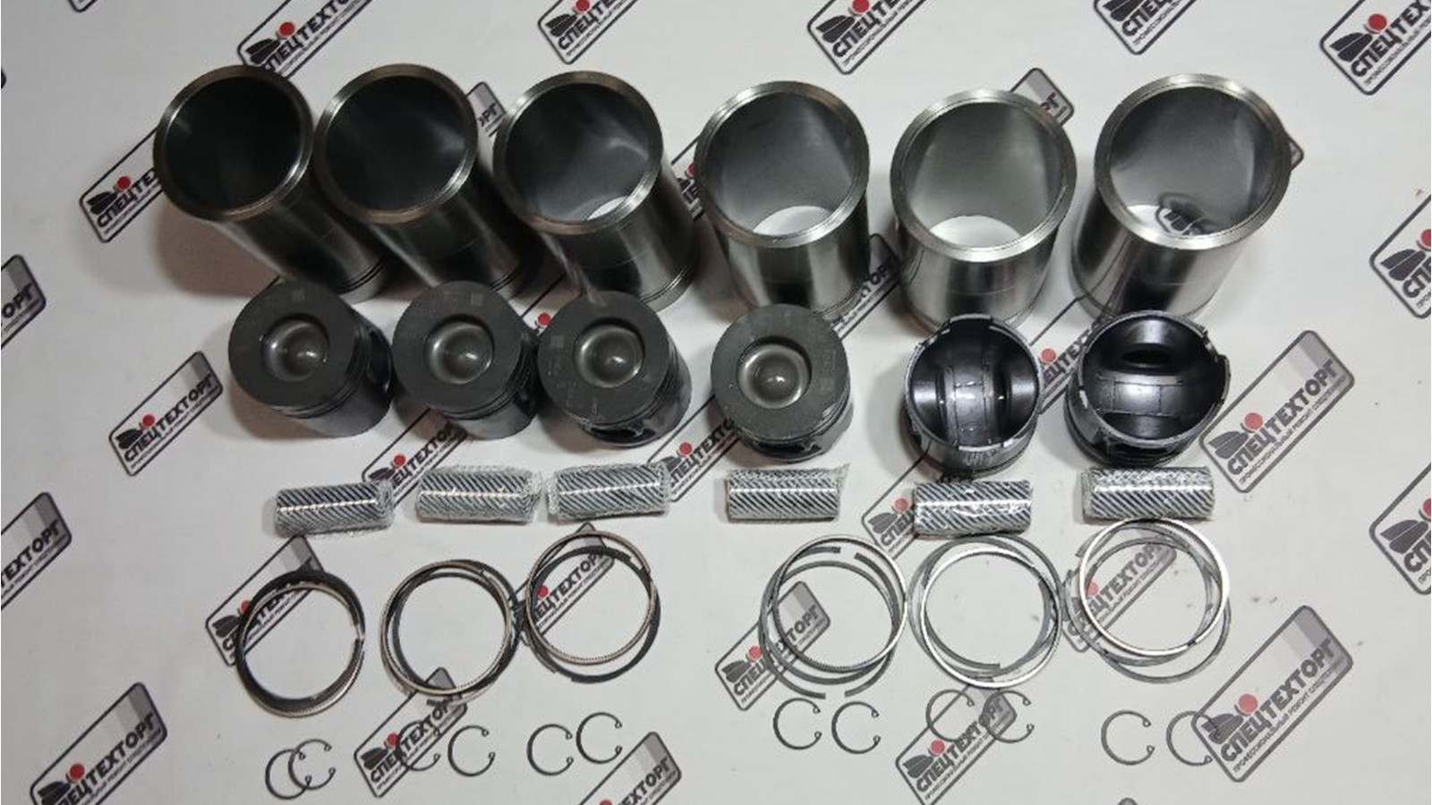 Поршневая группа в сборе Yuchai YC6B125 340-9000200B-H Поршневая группа в сборе Yuchai YC6B125 340-9000200B-H